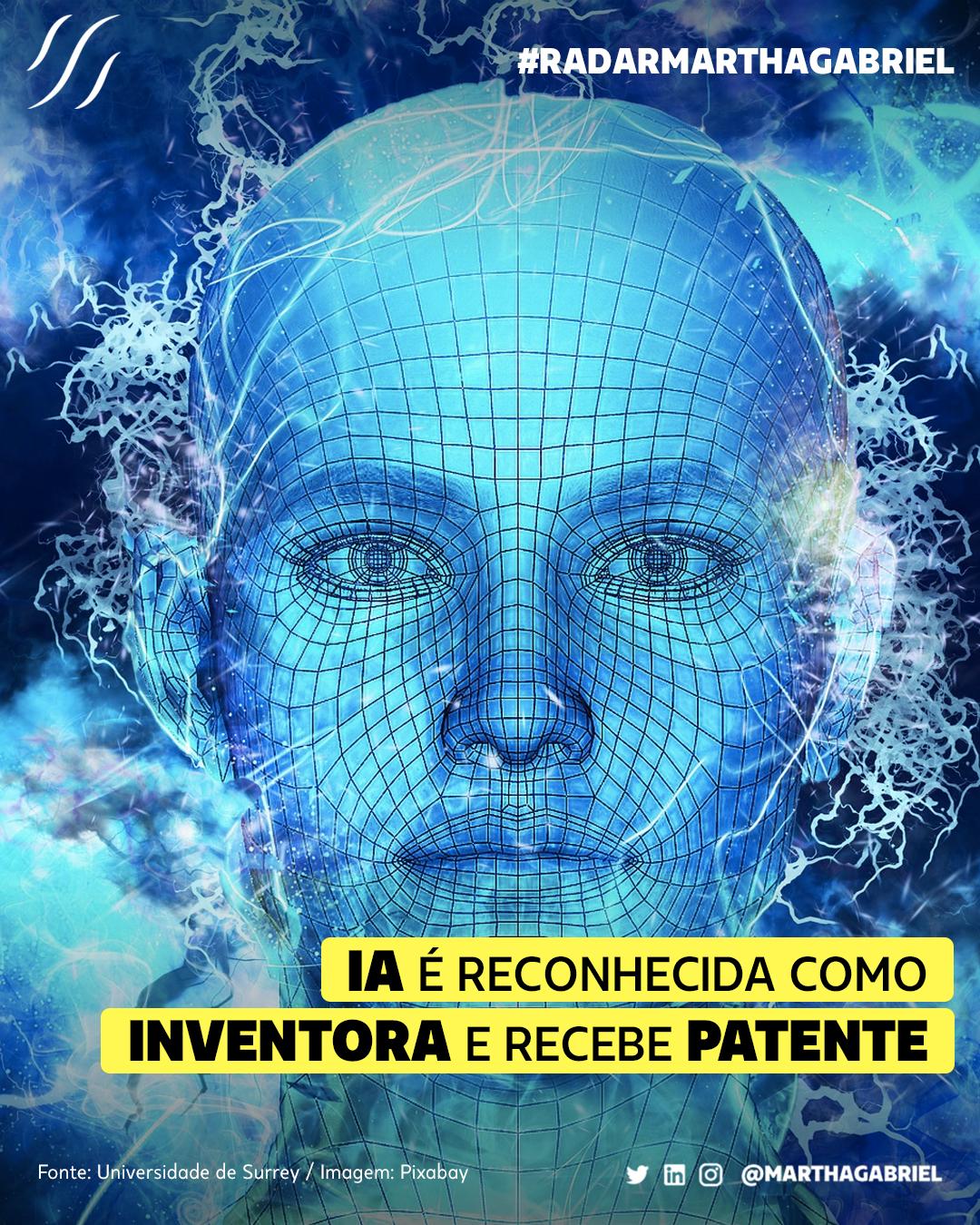 IA é reconhecida como inventora e recebe patente