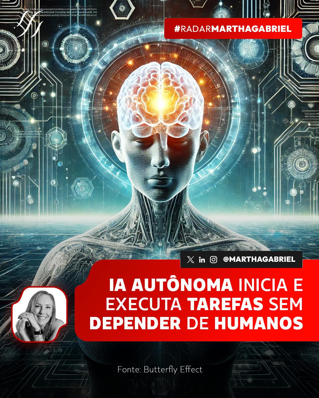 Inteligência Artificial autônoma inicia e executa tarefas sem depender de humanos