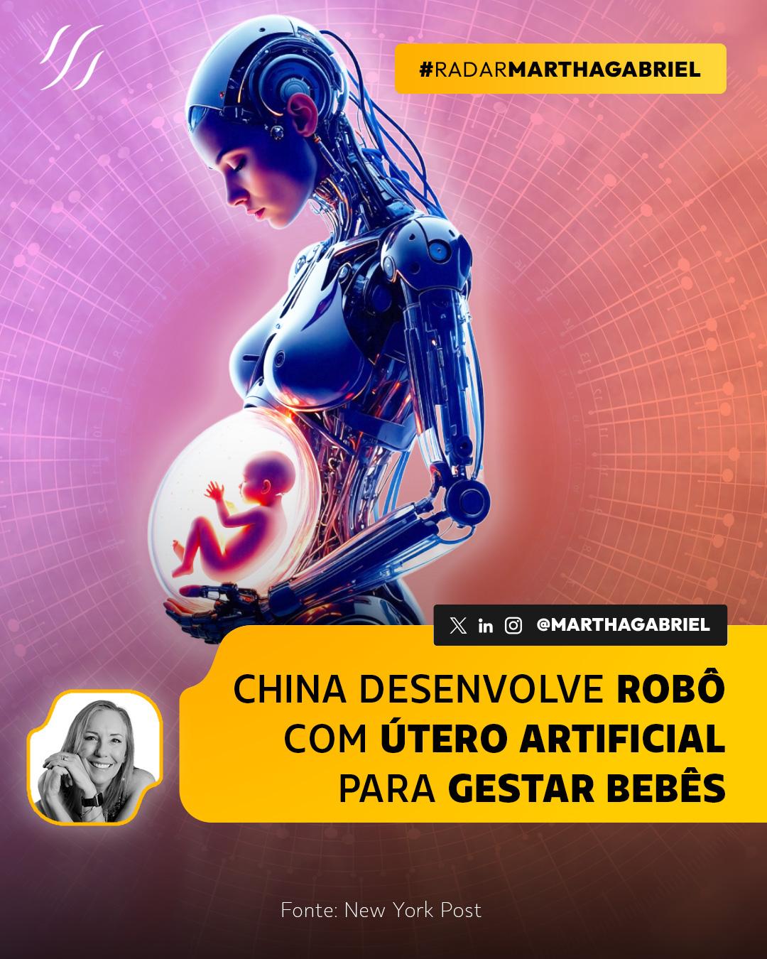 China desenvolve robô com útero artificial para gestar bebês