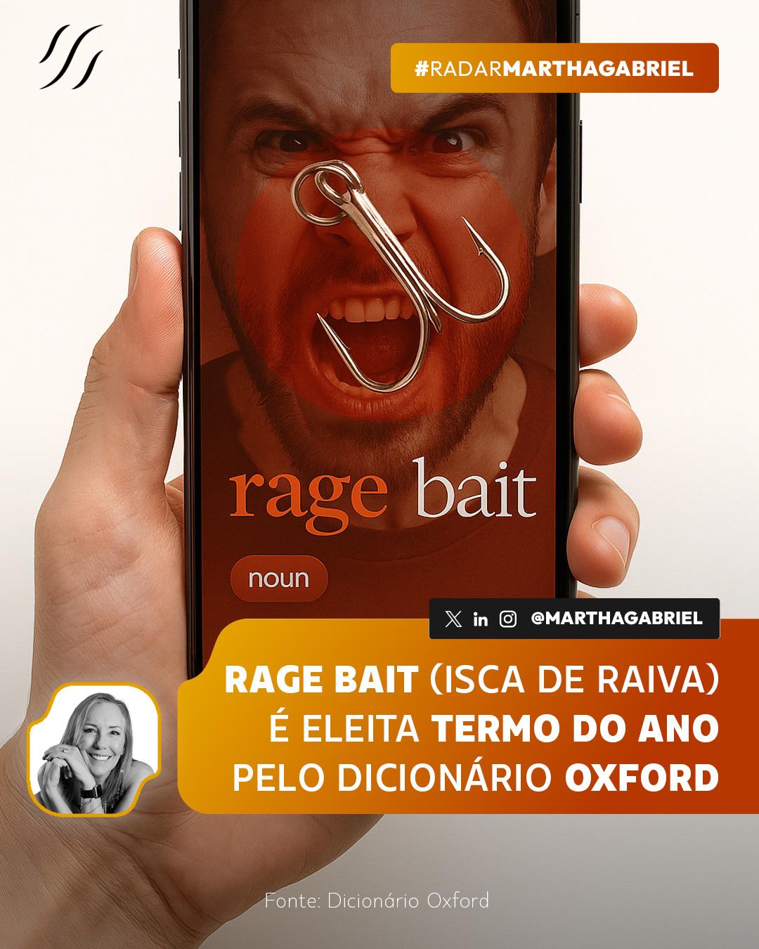 Rage Bait ("Isca de Raiva") é eleita termo do ano pelo dicionário Oxford