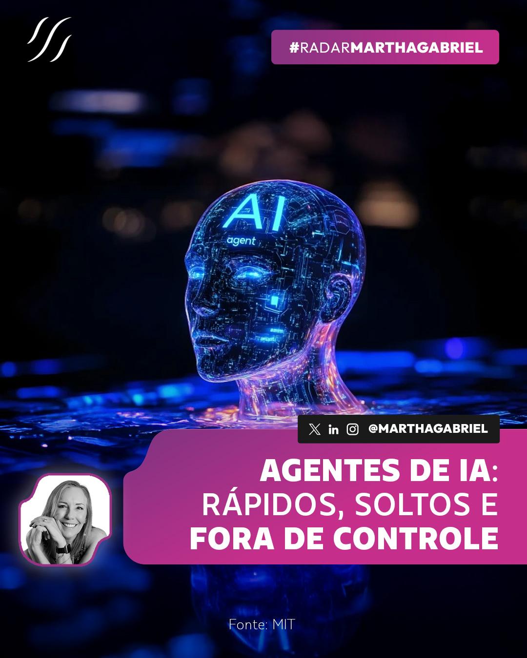 Agentes de IA: rápidos, soltos e fora de controle