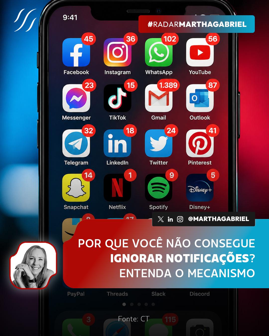 Por que você não consegue ignorar notificações? Entenda o mecanismo