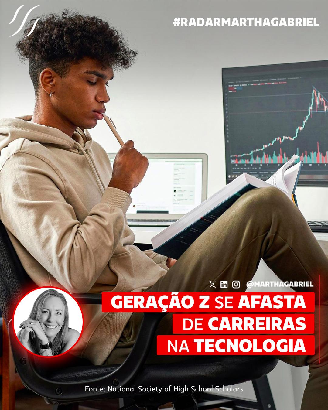 Geração Z se afasta de carreiras na tecnologia