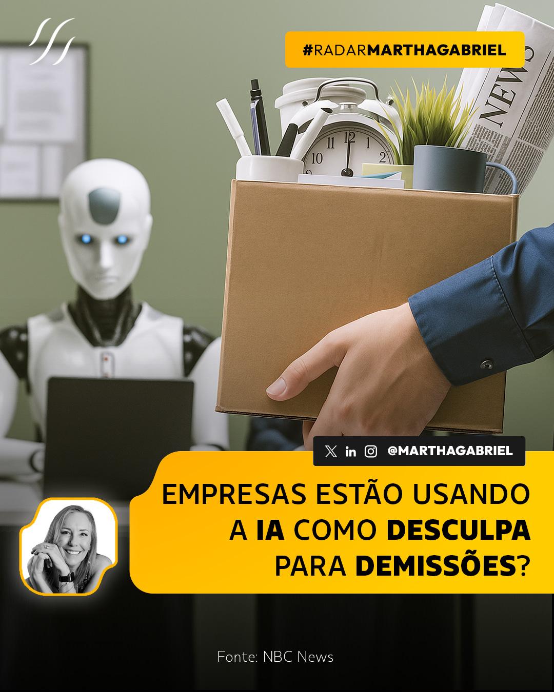 Empresas estão usando a IA como desculpa para demissões?