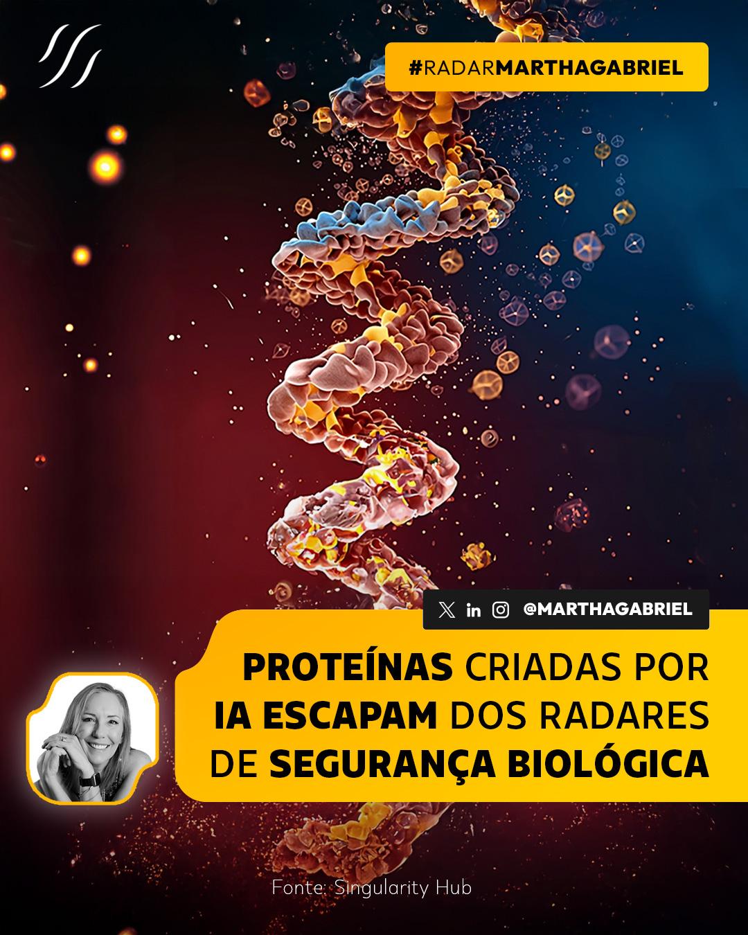 Proteínas criadas por IA escapam dos radares de segurança biológica