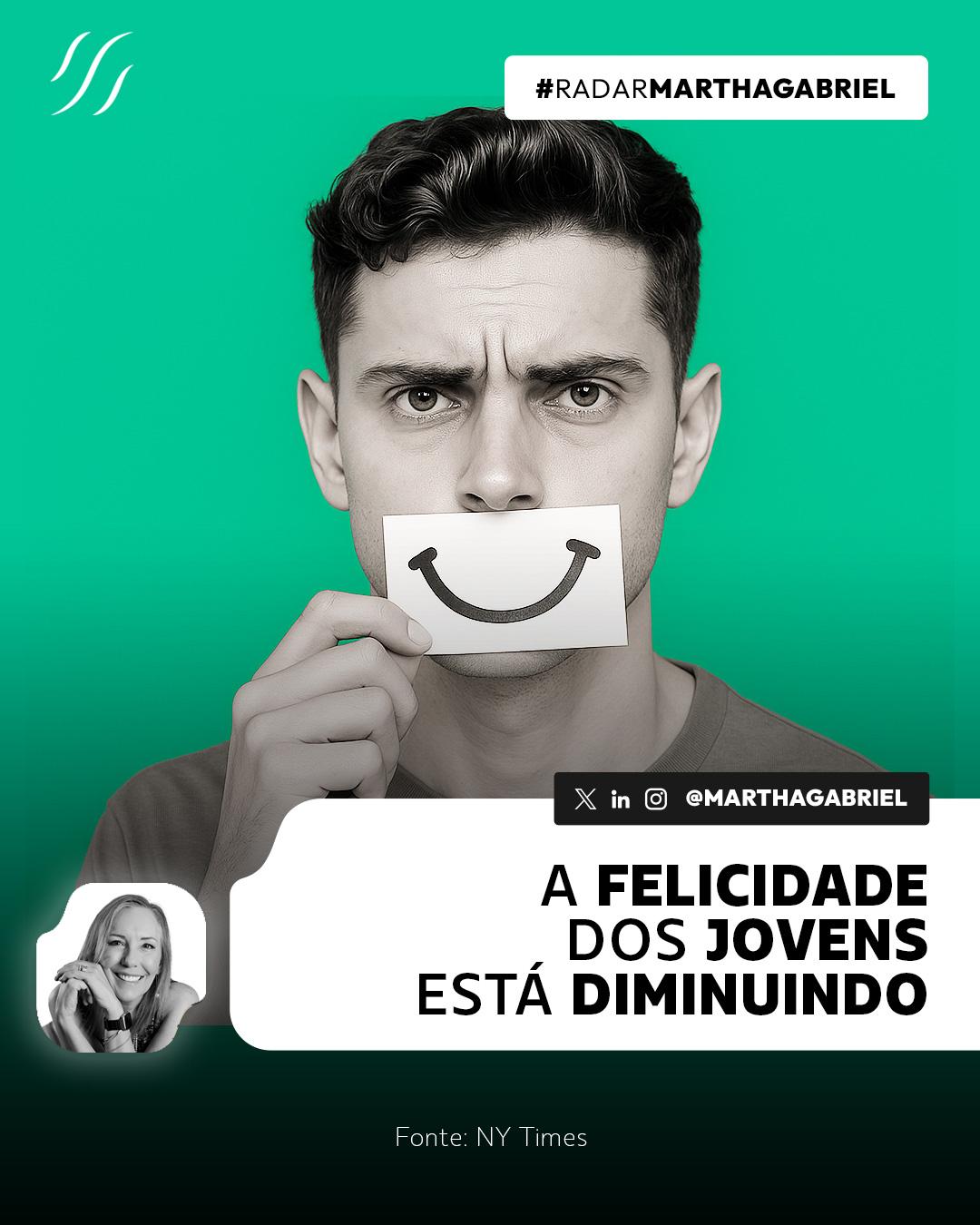 A felicidade dos jovens está diminuindo