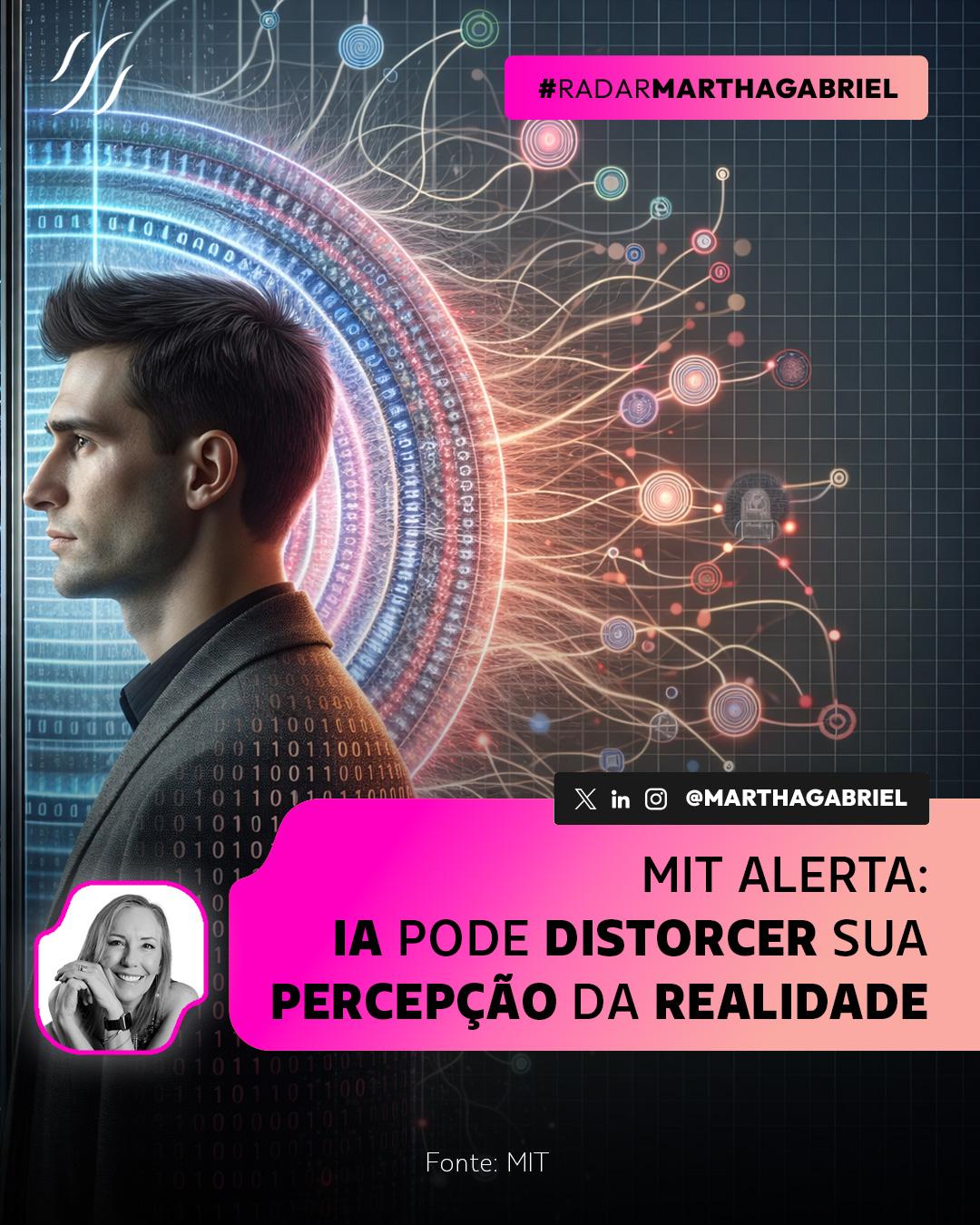 MIT alerta: IA pode distorcer sua percepção da realidade