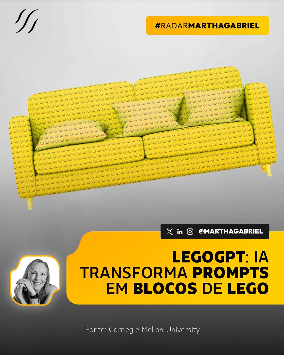 LegoGPT: IA transforma prompts em blocos de Lego