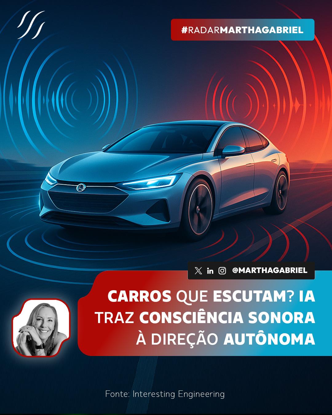Carros que escutam? IA traz consciência sonora à direção autônoma