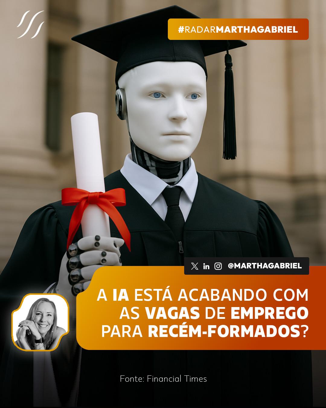 A IA está acabando com as vagas de emprego para recém-formados?