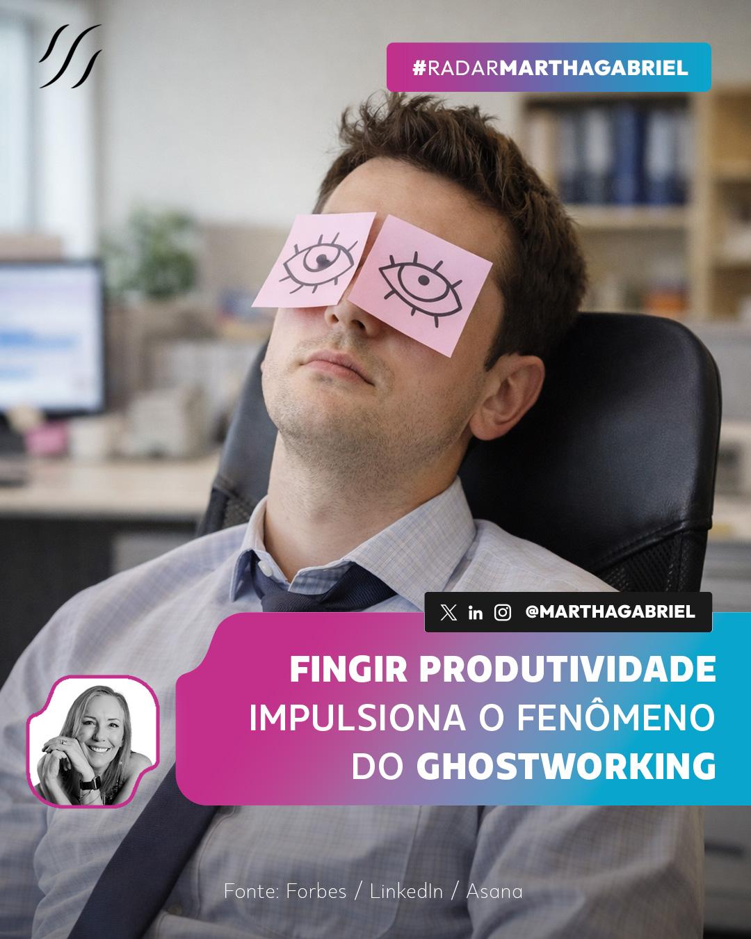 Fingir produtividade impulsiona o fenômeno do Ghostworking