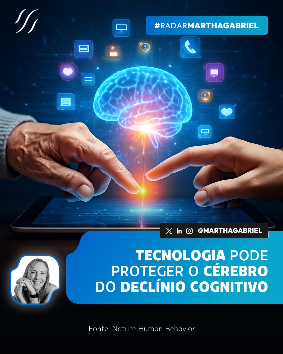 Tecnologia pode proteger o cérebro do declínio cognitivo