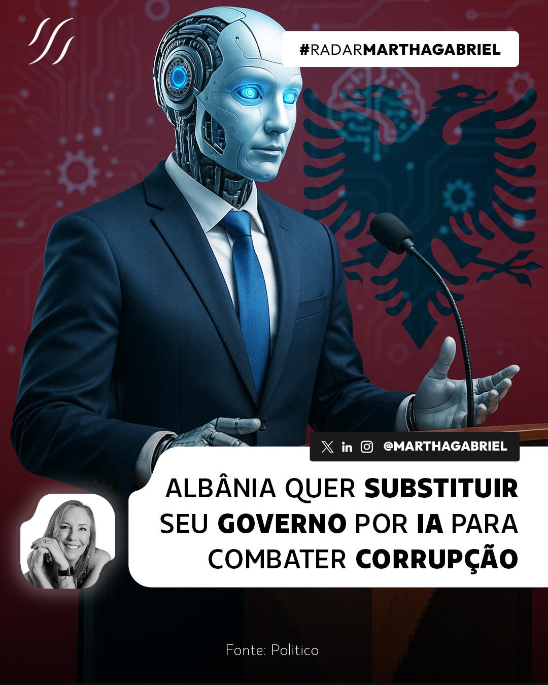 Albânia quer substituir seu governo por inteligência artificial para combater corrupção