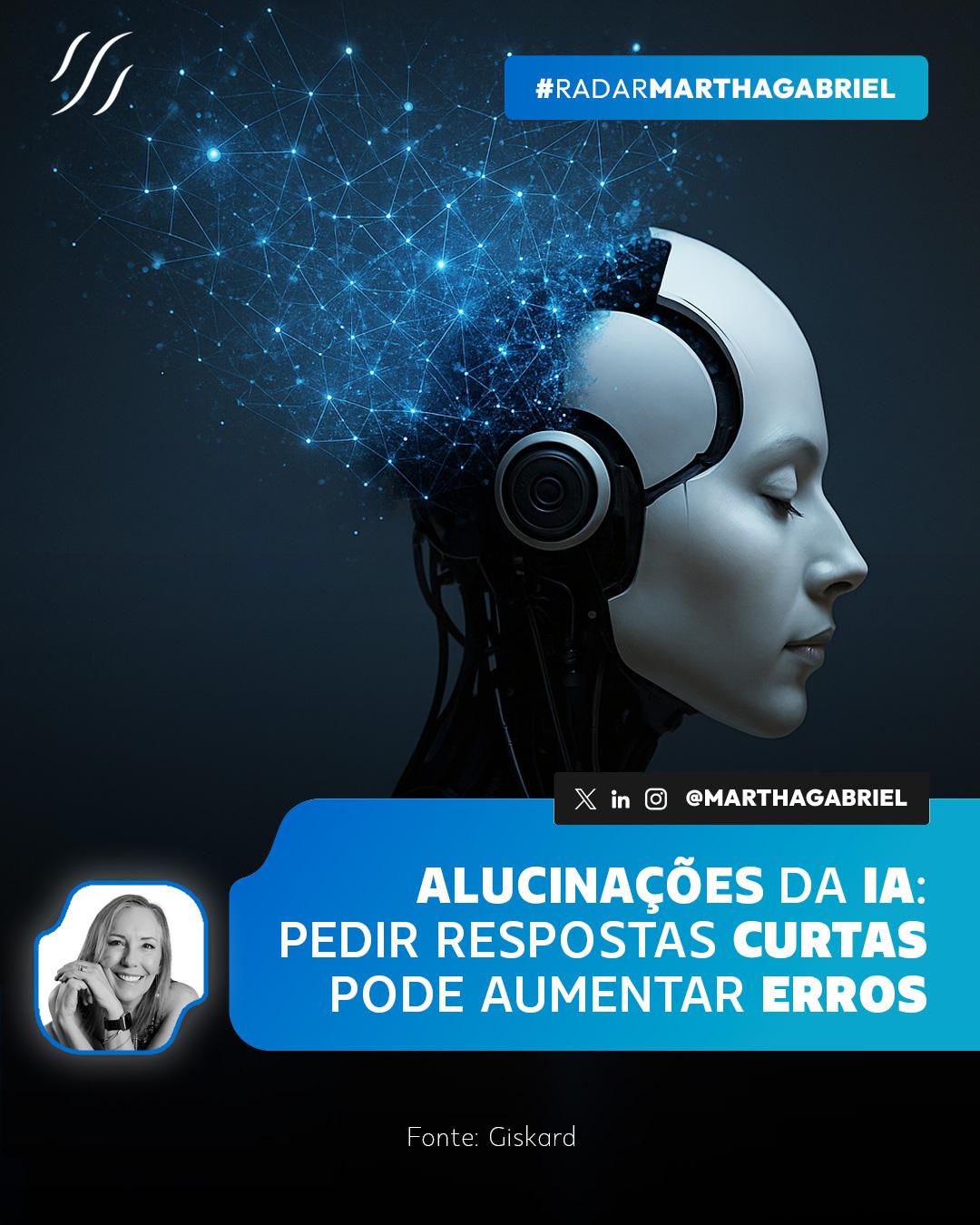 Alucinações da IA: pedir respostas curtas pode aumentar erros