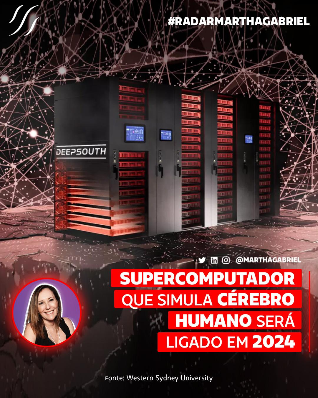 Super computador que simula cérebro humano será ligado em 2024
