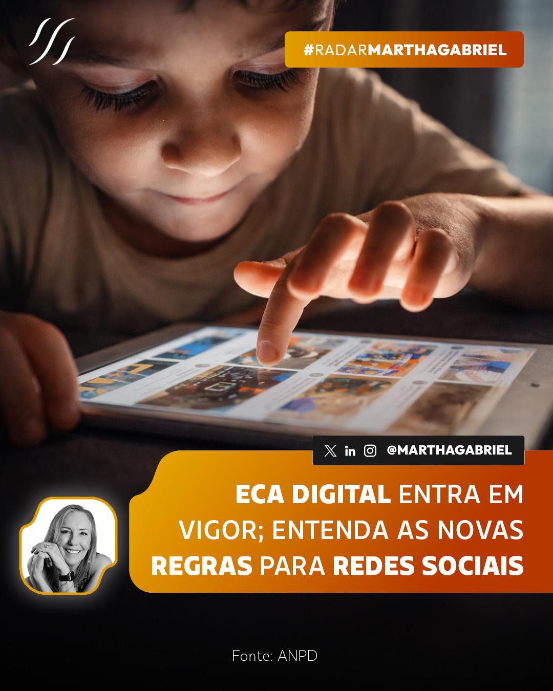 ECA Digital entra em vigor; entenda as novas regras para redes sociais