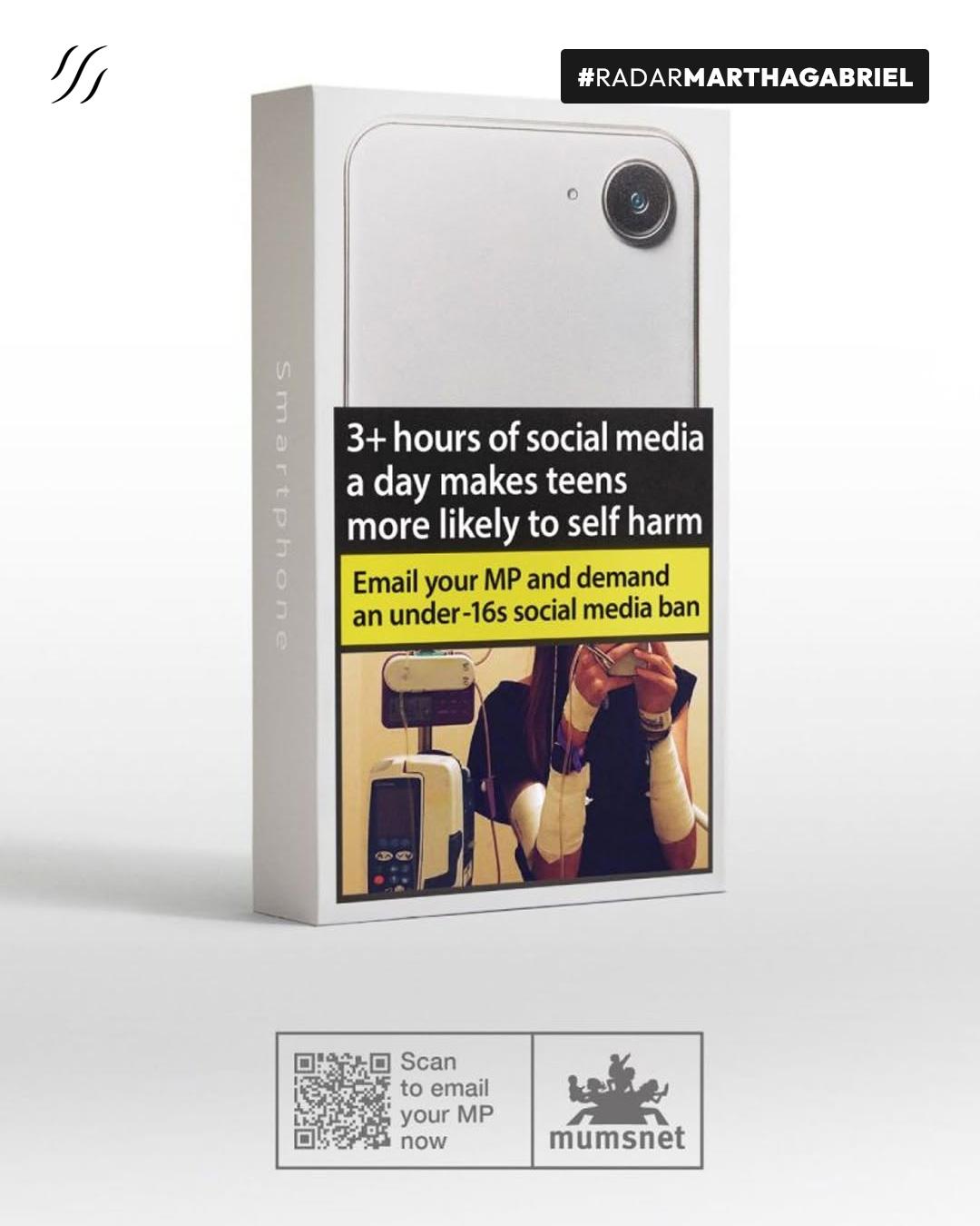 Campanha quer que redes sociais sejam tratadas como cigarro