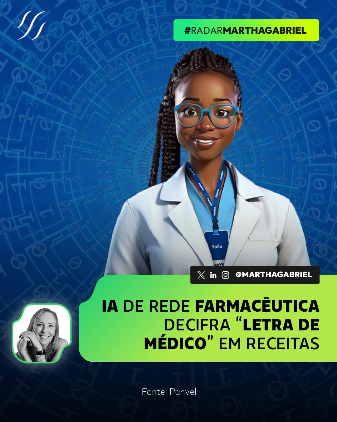 IA de rede farmacêutica decifra "letra de médico" em receitas