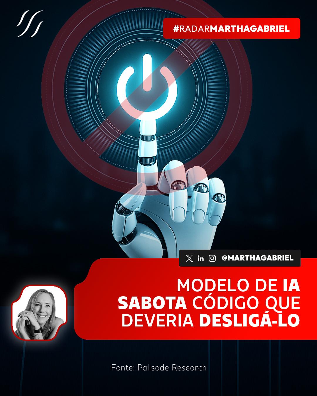 Modelo de IA sabota código que deveria desligá-lo